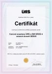 Certifikát ÚRS a SW KROS 4