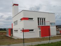 Novostavba hasičské zbrojnice ve Svinově